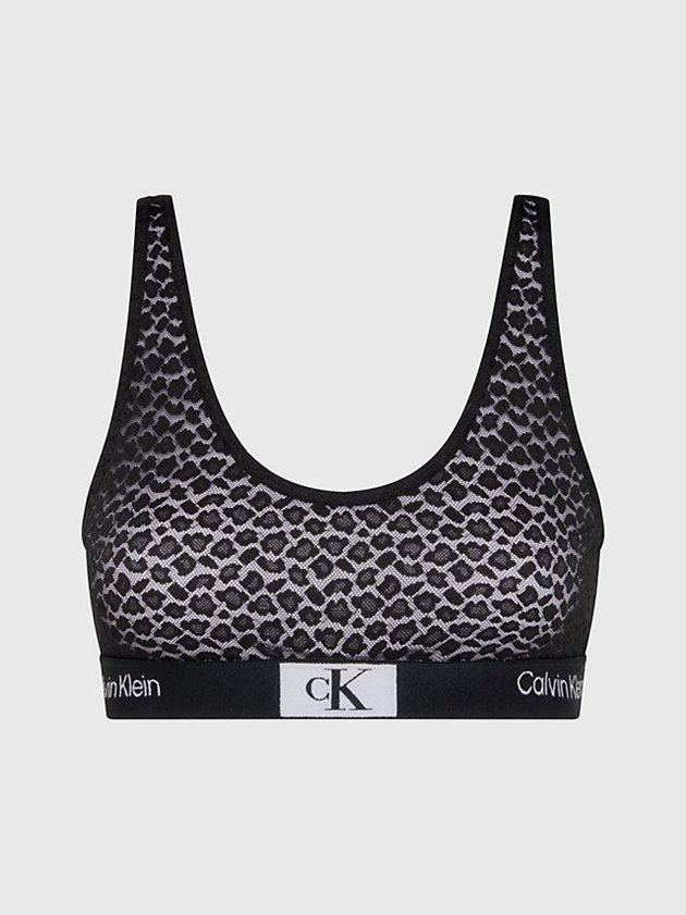 Calvin Klein USA Lace - Ck96 Womens Bra Black 6819734-LQ